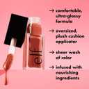 e.l.f. Glow Reviver Lip Oil, Nourishing Tinted Lip Oil For A High-shine Finish, Infused With Jojoba Oil, Vegan & Cruelty-free, Jam Session