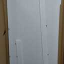 Washer Dryer Countertop, 27.5" x 54" Bamboo Washer and Dryer Countertop for Laundry Room Organization(White)