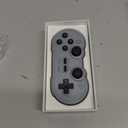 8Bitdo Sn30 Pro Wireless Bluetooth Controller, Hall Effect Joystick Update, Retro Gamepad for Switch/Switch 2, PC, Steam Deck, Android, Raspberry PI, iPhone, iPad, macOS and Apple TV (Gray Edition)