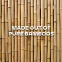 NOLE Bamboo Wide Tooth Comb - Detangling Hair Brush, Perfect Wide tooth Comb for Curls and Waves, Anti-Static, Gentle on Natural Curly and Wavy Hair, For Men and Women