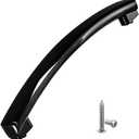 WB15X10278 AP5790517 Microwave Door Handle Replacement Compatible with General Electric GE Microwave Door Handle, Replaces 261300714902, PS8754175, 3025557-Black