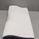 Derila Cervical Queen Size Pillow for Sleeping - Support Pillow for Side, Back, Stomach Sleepers - Contour Best Bed Pillows for Sleeping (1 Pillow | White)