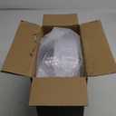 I00000 102 Pieces Gold Plastic Plates, Disposable Party Plates White Gold Rim, 51 Disposable Gold Dinner Plates 10.25 Inch and 51 Disposable Dessert Appetizer Elegant Fancy Wedding Plates 7.5 Inch