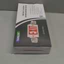 TANLUX Red Exit Sign with Emergency Lights, LED Emergency Exit Light with Battery Backup, UL Listed, AC 120/277V, Commercial Emergency Lights Combo for Business - 1 Pack (White Housing+Red Letter)