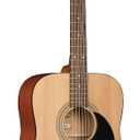 Jasmine S35 Dreadnought Acoustic Guitar Strings 6, Rosewood Fingerboard, Advanced X Bracing Full-Size Guitar for Beginners & Others Natural Finish, Right