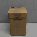 BosilunLife Automatic Soap Dispenser Bathroom - Liquid Hand Free Dispenser Smart Electric Lotion Soap Dispenser Touchless with Waterproof Pump Rechargeable Dish Soap Dispenser Ceramic White, 17oz