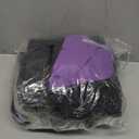 29 Pcs Car Seat Covers Full Set Include Car Seat Protectors, 2 Cup Mat, Steering Wheel Cover, 2 Shoulder Pads, Armrest Pad, 2 Stickers, 20 Air Conditioner Decoration Strip for Women Men (Purple)