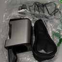 Panasonic Electric Razor for Men, Electric Shaver for Men, ARC5 with Premium Automatic Cleaning and Charging Station, Wet Dry Shaver, Cordless Razor, with Pop-Up Trimmer ES-LV97-K, Black