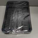 2 x Aujen Silverware Organizer - Expandable Kitchen Drawer Organizer, Adjustable Utensil Organizer, Cutlery Tray for Forks, Knives, Multipurpose Kitchen Organizers and Storage Solution, Black, Medium