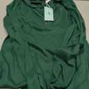 WIHOLL Long Sleeve Shirts for Women Fall Outfits V Neck T Shirts Button Down Tunic Tops Fashion Clothing (Large, 3-green)