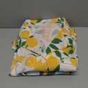 100% Cotton Pajamas for Women Sets 2 Pieces Pjs Button short sleeves with Pockets Soft Sleepwear Loungewear XS-XXL (Yellow Lemon Floral) XL