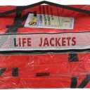Seachoice Life Vest, Type II Personal Flotation Device - USCG Approved - Multiple Sizes and Colors (Orange)
