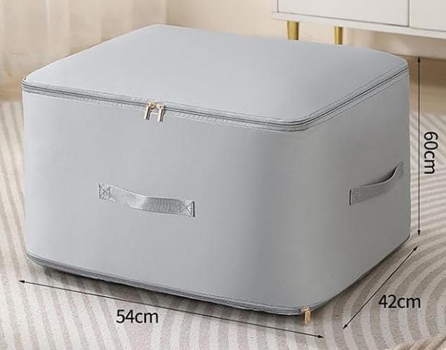2024 Ultra Space Saving Self Compression Storage Bags, Heavy Duty Organizer Totes for Comforters, Clothes, and Blankets, Premium Quilt Compression Packaging Bags