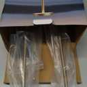 YHT Cordless Rechargeable Table Lamp - 6000mAh Outdoor LED Battery Operated Table Light - Portable Waterproof Dimmable Table Lamps for Restaurant Dining Bedroom Bars Home Patio (Bronze 2P)