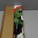 TONULAX Solar Garden Lights - Upgraded Outdoor Light, 7-Color Changing Rose Lights for Yard,Garden Decoration, Enlarged Solar Panel, More Realistic Rose Flower (2 Packs)