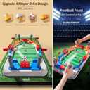 Mini Soccer Board Game for Kids: Foosball Table Toys for 3 4 5 6 7 8-12 Year Old Kids - Pinball Interactive Sports Game Age 3+ Indoor Home Party - Gift for Boys Girls Birthday Christmas Grandkids