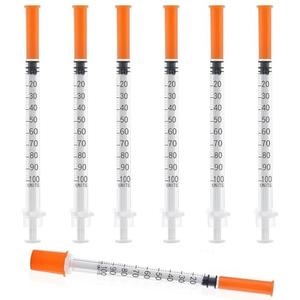 1ml 30Ga 5/16 Inch Scientific Lab Syring, Individually Wrapped, Pack of 20