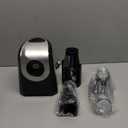 5 In 1 Professional Electric Cheese Grater, 150W Electric Cheese Shredder for Block Cheese Grater Shredder Salad Shooter for Cheeses, Shredded Carrots Cabbage and Nuts for Home Kitchen Use, BPA-Free