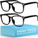 livho High Tech Blue Light Glasses - Advanced Blue Light Blocking Computer Glasses - Screen Fatigue & UV Protection