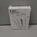 SUPRENT Dog Grooming Kit, 4 in 1 Dog Clippers for Grooming Supplies, Cordless Electric Pet Nail Grinder Cat Paw Trimmer Professional Long Hair Shaver Set for Cat Matted Hair and Small Dogs Thick Coats (Green)