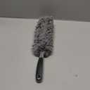 MR.SIGA Lint Free Microfiber Duster, Washable Duster for Household Cleaning Gray (4.3*2.3*17.9 in)