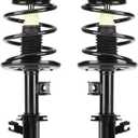 ILONPA 172392 172393 Front Struts Shocks for Nissan Altima (Exc. Hybrid) 2007-2012, Altima S 2.5L Coupe 2013, w/Coil Springs Strut Shock Absorbers Assembly Suspension kit 2008 2009 2010 2011
