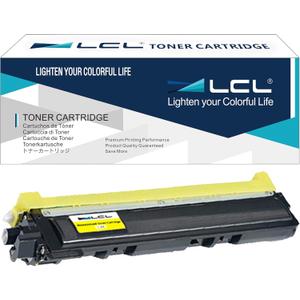LCL Compatible Toner Cartridge Replacement for Brother TN-210 TN210 TN210Y for HL-3045CN HL-3040CN HL-3070CW HL-3075CW MFC-9010CN MFC-9120CW HL-9128CN MFC-9320CW MFC-9325CW (1-Pack Yellow) (High-Yield)