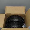 GICOOL 13x5.00-6 Flat Free Lawn Mower Tire and Wheel, 13x5-6 Riding Lawnmower Tire with 3"-6" Centered Hub and 3/4" & 5/8" Bearings, Tractor Turf Tire Turf-Friendly, 2 Pack