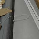 Changshade Blackout Blinds, Cordless Cellular Shades, Honeycomb Blackout Shades, Room Darkening Blinds, Pull Down Window Shades, Easy to Install Honeycomb Window Blinds, 35" W x 72" H, Grey