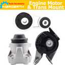 Set of 3 Engine Motor & Transmission Mount Compatible with 2010-2012 Mazda CX-9 3.7L AUTO, Replace OE#EM7004, A4419, A4425