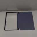 JETech Case for iPad Air 11-Inch M3/M2 (2025/2024), iPad Air 5/4 (2022/2020 5th/4th) with Pencil Holder, Clear Transparent Back Slim Stand Shockproof Tablet Cover, Auto Wake/Sleep (Deep Navy)