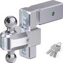 RENO Trailer Hitch (3" Receiver) - 6" Drop/Rise Adjustable Trailer Hitch