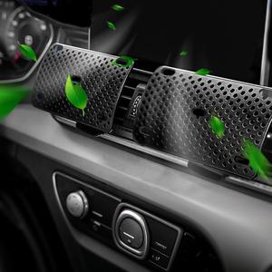 2 Pack Air Vent Car Mount &Wind Deflector- Universal AC Vent Mount, Fits All Vehicles - Safe Design for Kids & Passengers