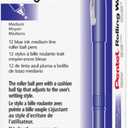 Pentel R100C Rolling Writer Stick Roller Ball Pen, .8mm, Blue Barrel/Ink, Dozen (12 Count (Pack of 1))