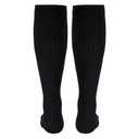 Truform Compression Socks, 8-15 mmHg, Men's Dress Socks, Knee High Over Calf Length, Black, X-Large