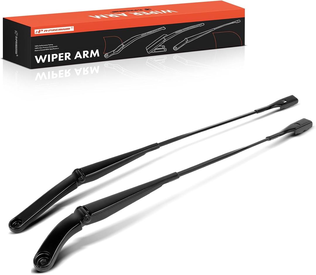 A-Premium Front Driver & Passenger Side Windshield Wiper Arm | Compatible with Audi A4 2014-2015, A5/A4 allroad/A5 Quattro/allroad 2014-2016, RS5/S4/S5 2014-2015