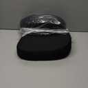 5 STARS UNITED Seat Cushion - Memory Foam Chair Cushion for Tailbone Pain Relief - Ergonomic Support for Coccyx, Sciatica & Butt - Office, Desk & Gaming Chair, Car Seat, Wheelchair, Airplane, Black (Large)