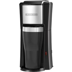 BLACK+DECKER CM618 Single Serve Coffee Maker, Black (One Size)
