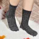 2 x Loritta 5 Pairs Wool Socks for Women Stocking Stuffers Gifts Winter Warm Hiking Crew Boot Socks