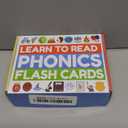THE BAMBINO TREE Phonics Flash Cards - Learn to Read in 20 Phonic Stages - Education for Kids Ages 4-8 Kindergarten 1st 2nd Grade