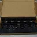 Coideal Large Metal Bull Clips Black - 30 Pcs 3 Inch Long Thick Square Paper Clip Clamps for Art Crafts, Office & Kitchen Bags (77 mm)