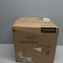 Ice Maker Countertop, Portable Ice Machine with Self-Cleaning, 26.5lbs/24Hrs, 9 Bullet Ice Cubes in 6 Mins, Ice Basket and Scoop, Ideal for Home, Kitchen, Bar, Camping (Black)