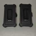 2 Pack Replacement Belt Clip Holster Compatible with Otterbox Defender Series Case iPhone 17 Pro ONLY(Case Not Included)