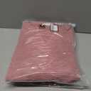 Womens Tops Dressy Casual Long Sleeve Shirts Loose V Neck Business Work Tunic Blouses (Pink, M)