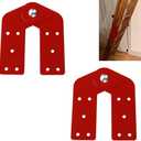 Attic Ladder Hinge Herringbone Ladder Tie Rod Attic Ladder Accessories (4Pcs)