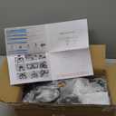 ZGLAOJT 4-Lights Ceiling Light Fixture Modern Black Semi Flush Mount Ceiling Lighting Matte Chandelier for Bedroom Kitchen Foyer Hallway Living Room Farmhouse