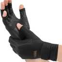 Copper Fit Unisex Hand Relief Compression Gloves, S/M