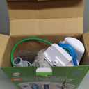 Danco HyrdroRight Water-Saving Toilet Tank Repair Kit with Dual Flush Valve, Includes Dual Push Button Handle in Chrome, (HYR460)