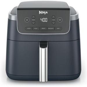 Ninja Air Fryer Pro 5-in-1 | 5 QT Capacity, Air Fry, Bake, Roast, Reheat, and Dehydrate, Air Crisp Technology | Nonstick Basket & Crisper Plate | Cyberspace | AF142BL, 5 QT MAX