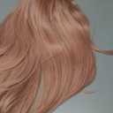 Pink Wear and Go Glueless Wigs Light Pink Synthetic Lace Front Wigs Pre Plucked Pre Cut Long Layered Straight Wigs with Curtain Bangs For Woman middle Part Wig 26 Inch for Beginners